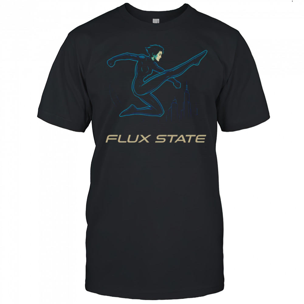 Flux State Aeon Flux cartoon shirt