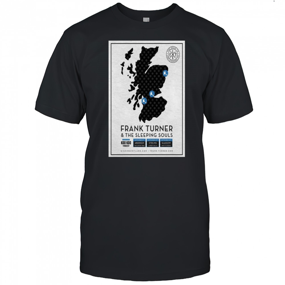 Frank Turner Tour 2025 Poster T-Shirt