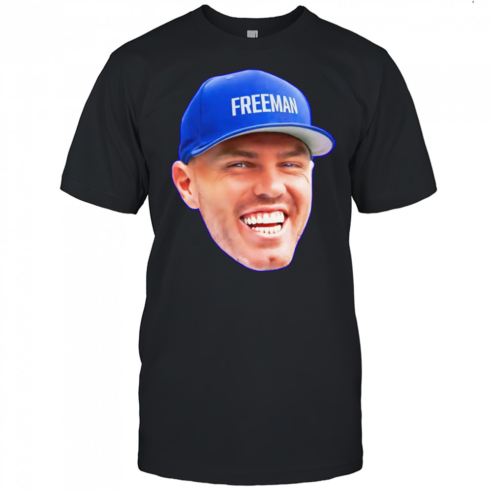 Freddie Freeman head in the game shirt