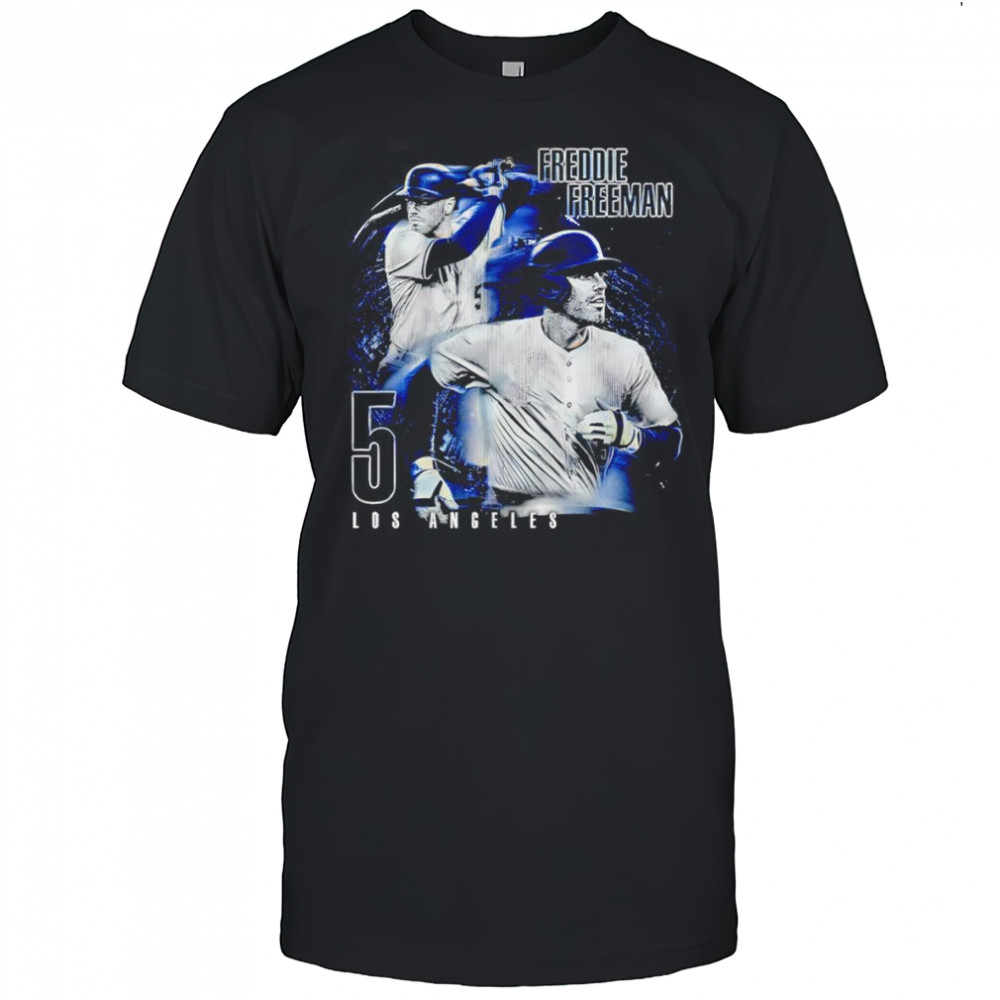 Freddie Freeman Los Angeles Dodgers grunge shirt
