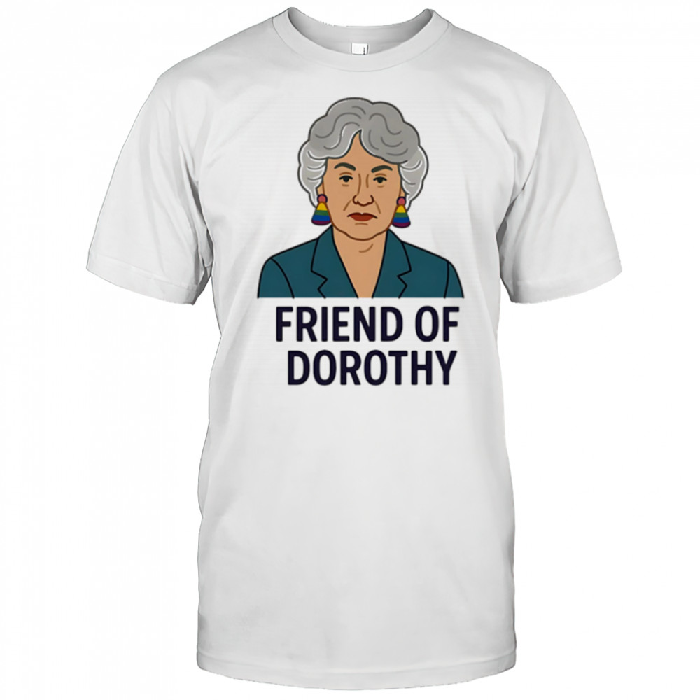 Friend of dorothy earrings pride shirt