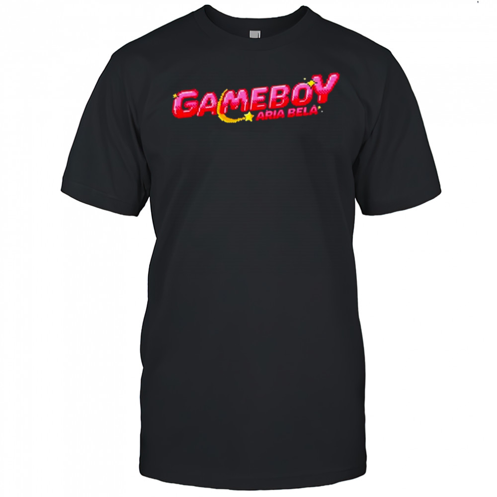 Gameboy Aria Bela T-Shirt