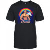 Gay alpha male pride shirt