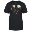 Glowing heart shirt