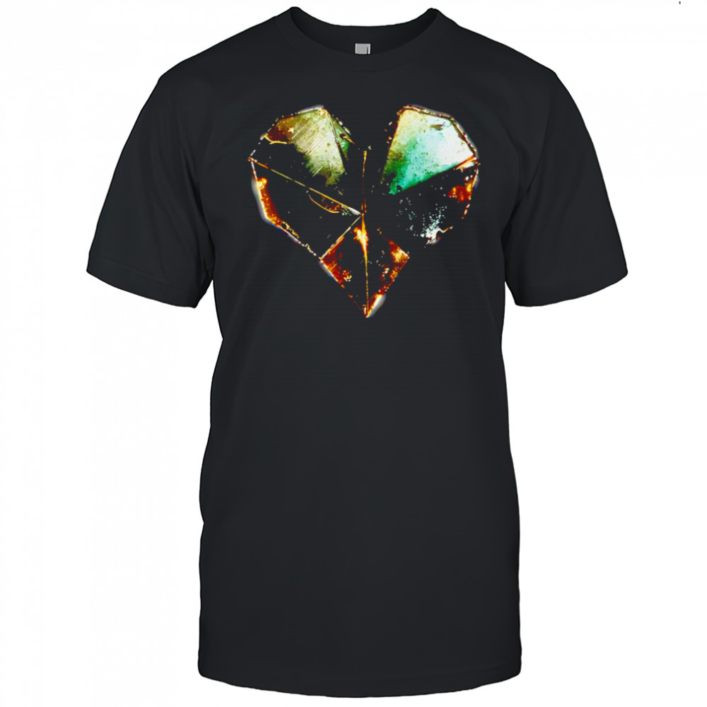 Glowing heart shirt