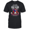 God first family second then Auburn football mascot shirt