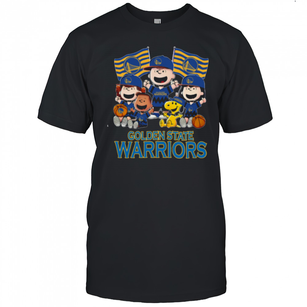 Golden State Warriors Snoopy And Friends T Shirt