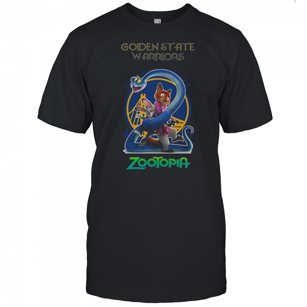 Golden State Warriors Zootopia 2 T-Shirt
