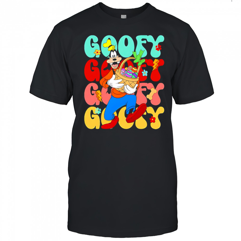 Goofy repeat cartoon cute shirt