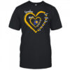 Grandma Mom Indiana Pacers heart shirt
