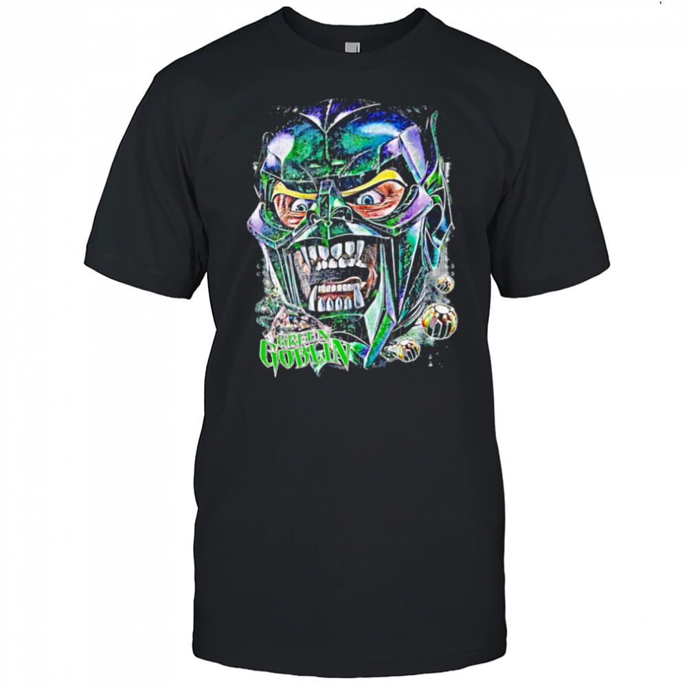 Green Goblin painting graphic shirt