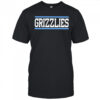 Grizzlies horizontal lines shirt