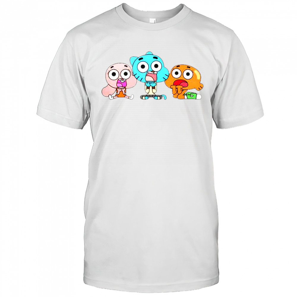 Gumball Darwin Anais Cartoon T-Shirt