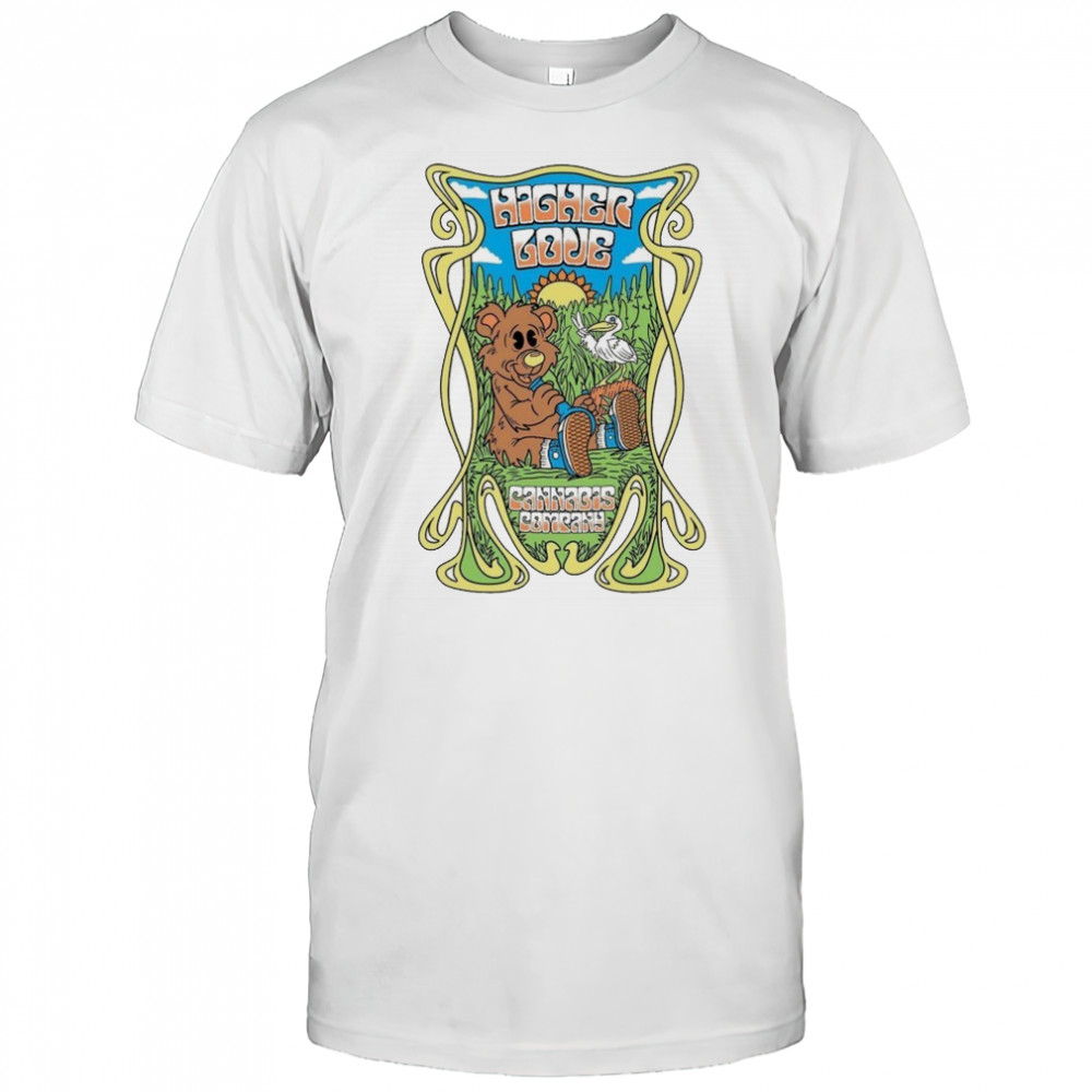 Hagher Give Cannabis Company Bear T-shirt