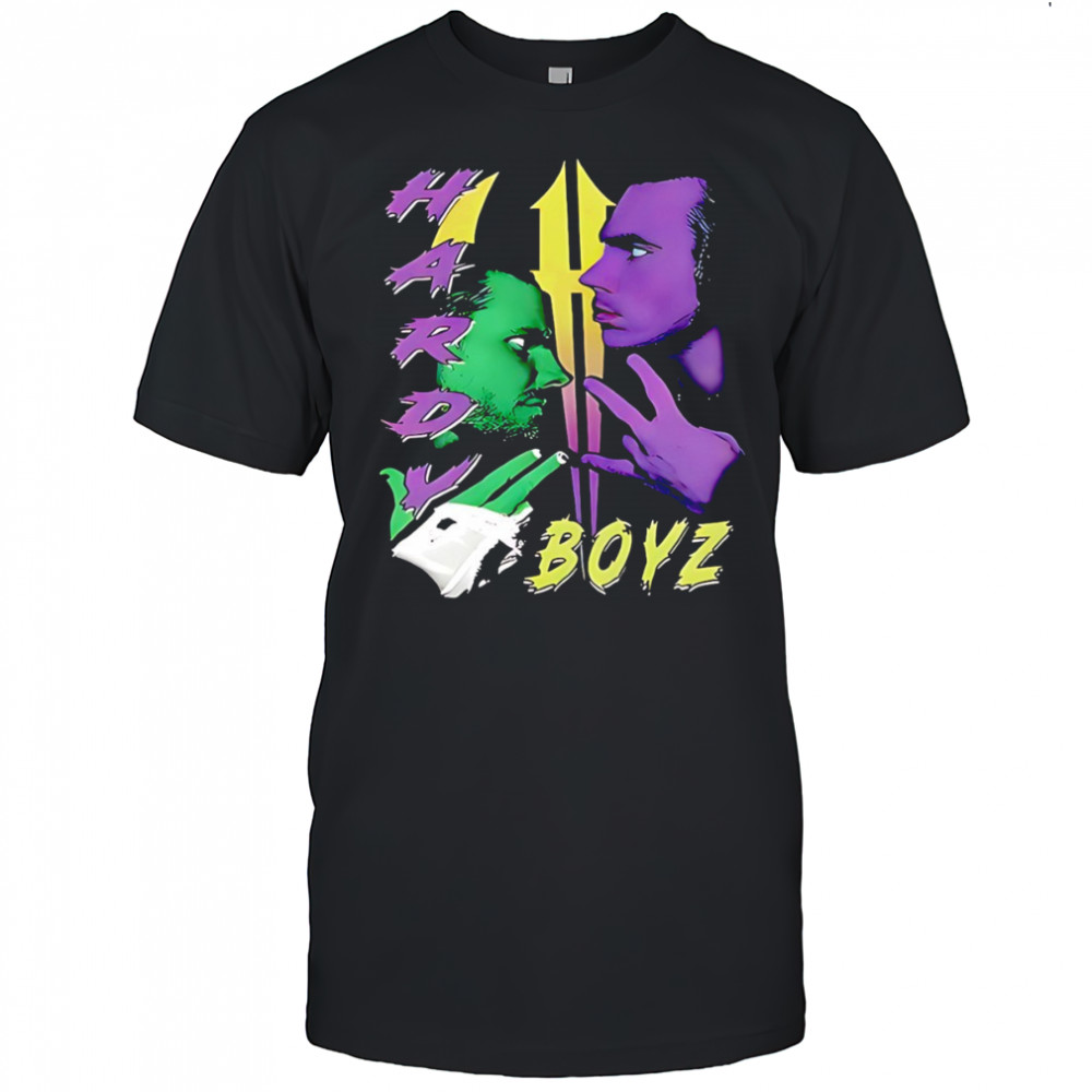 Hardy Boyz big head cartoon graphic shirt