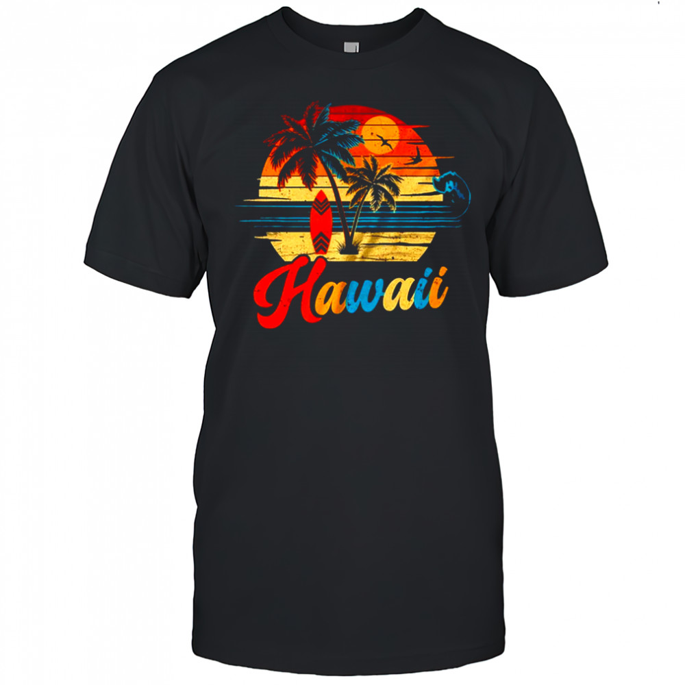Hawaiian Island Tropical Hawaii Family Vacation Souvenir shirt
