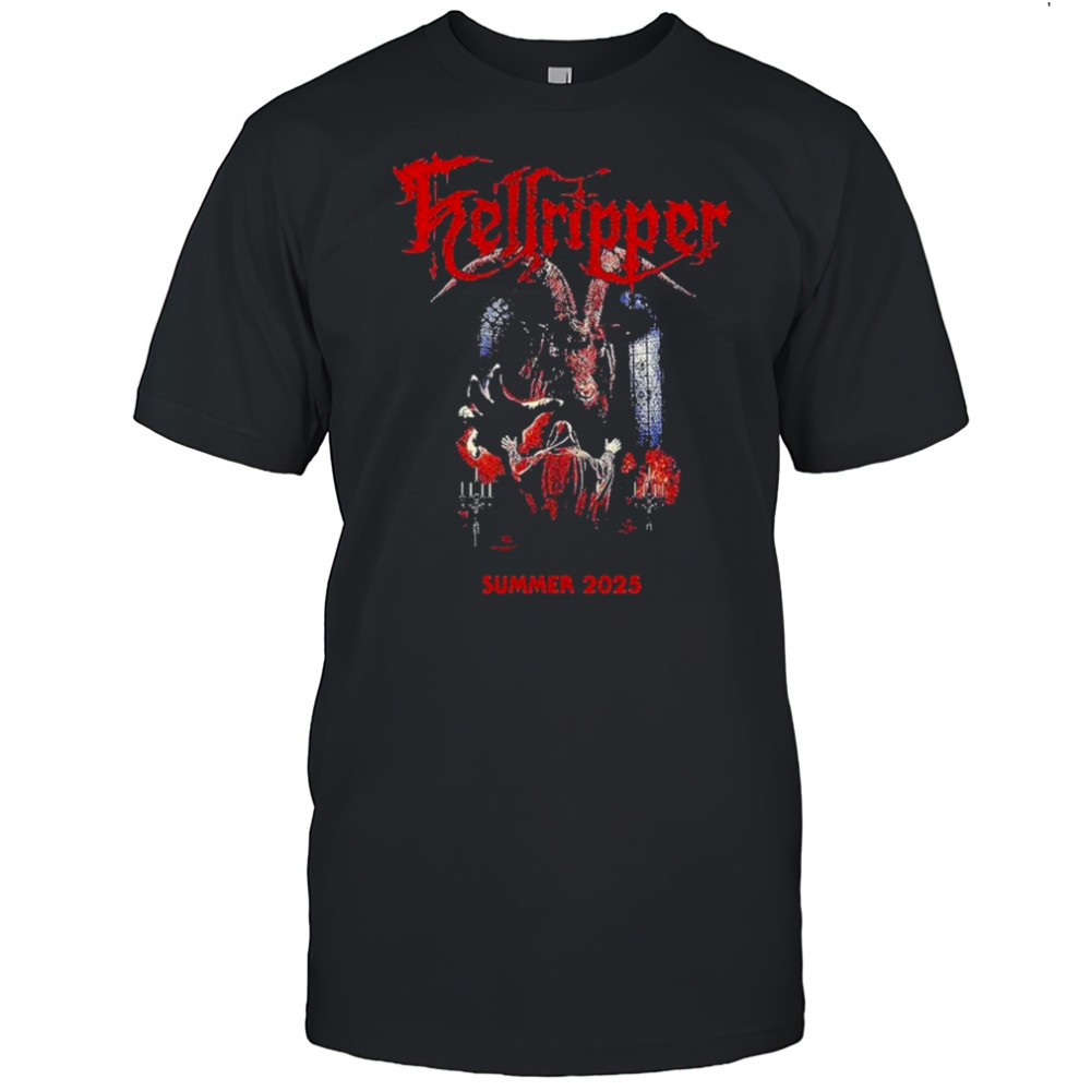 Hellripper Summer Tour 2025 Dates List Kicks Off In PL Mystic Festival On June 6 2025 shirt