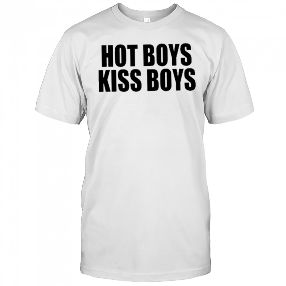 Hot Boys Kiss Boys Shirt