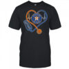 Houston Astros Caring Hearts Nurse Stethoscope T-Shirt