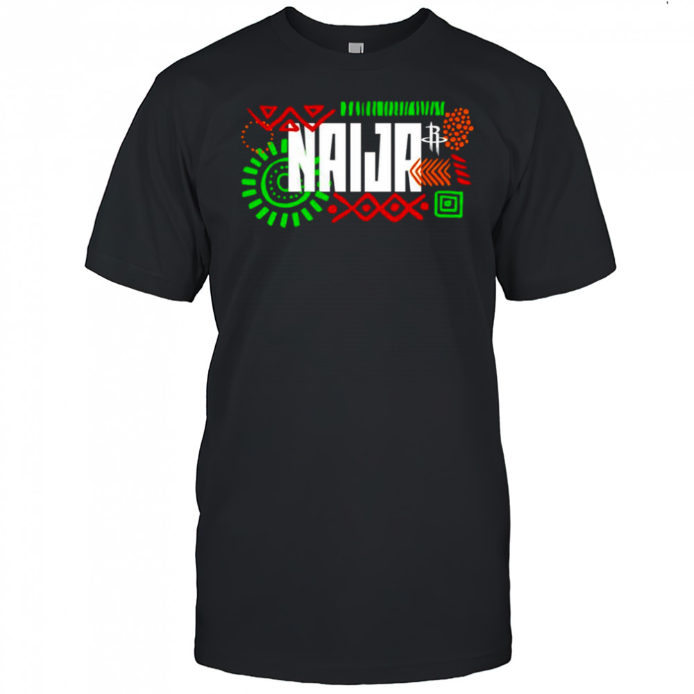 Houston Rockets Naija shirt