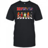 Houston sports chibi mascot cross road shirt