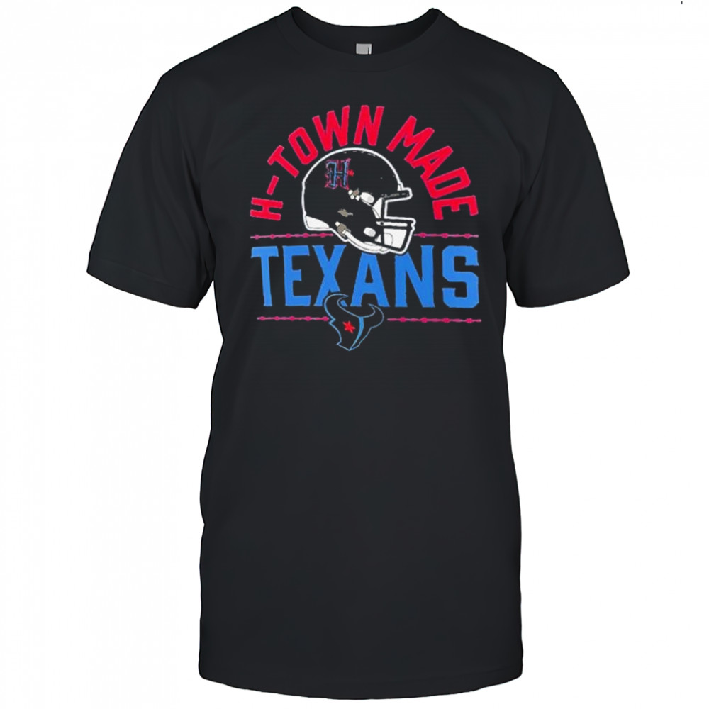 Houston Texans H-Town Helmet T-Shirt