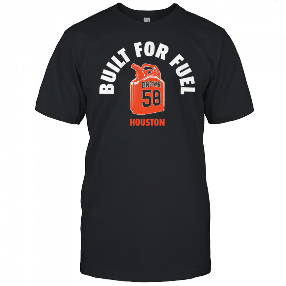 Hunter Brown Built For Fuel shirt