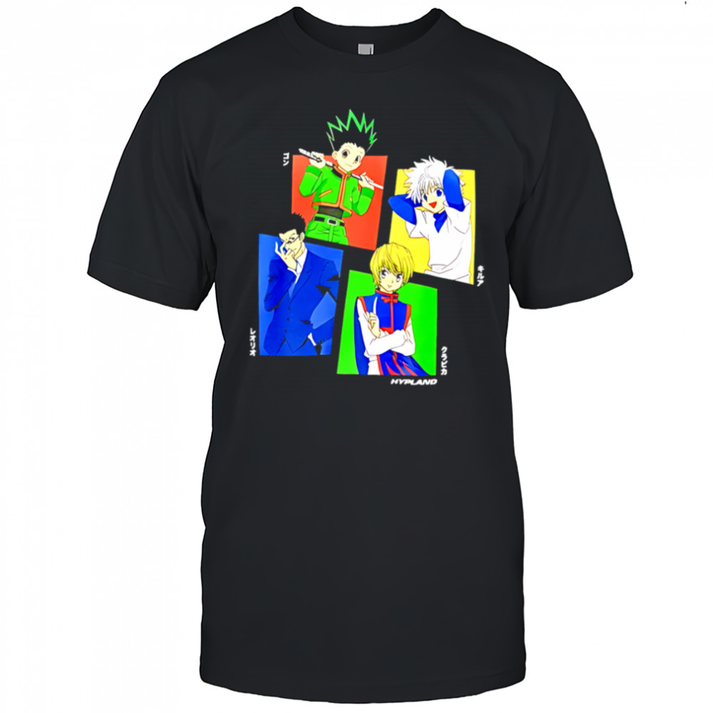 Hunter hunter gon leorio kurapika zoldyck shirt