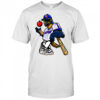 Hyannis Harbor Hawks baseball mascot pose shirt