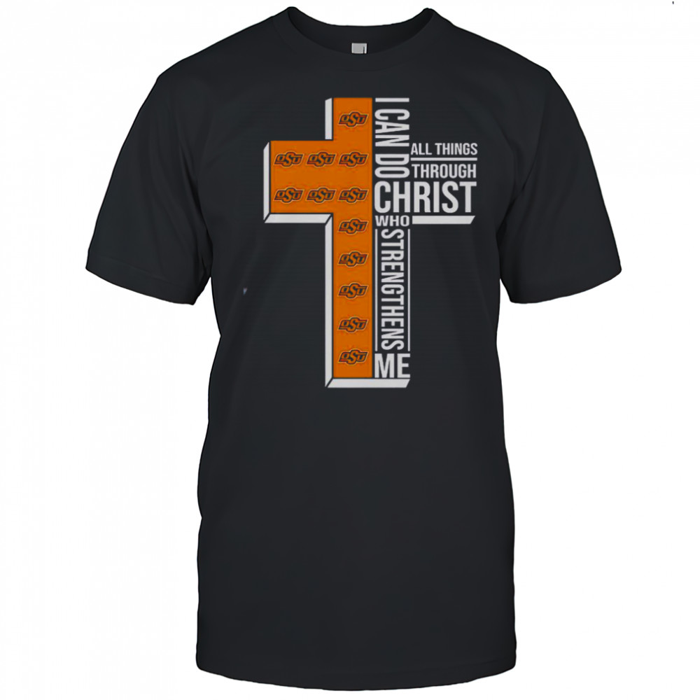 I Can Do All Things Through Christ Who Strengthens Me Oregon State Beavers Logo T-Shirt