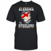 I may live in Alabama but I’m a Steelers fan forever shirt