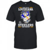 I may live in Louisiana but I’m a Steelers fan forever shirt