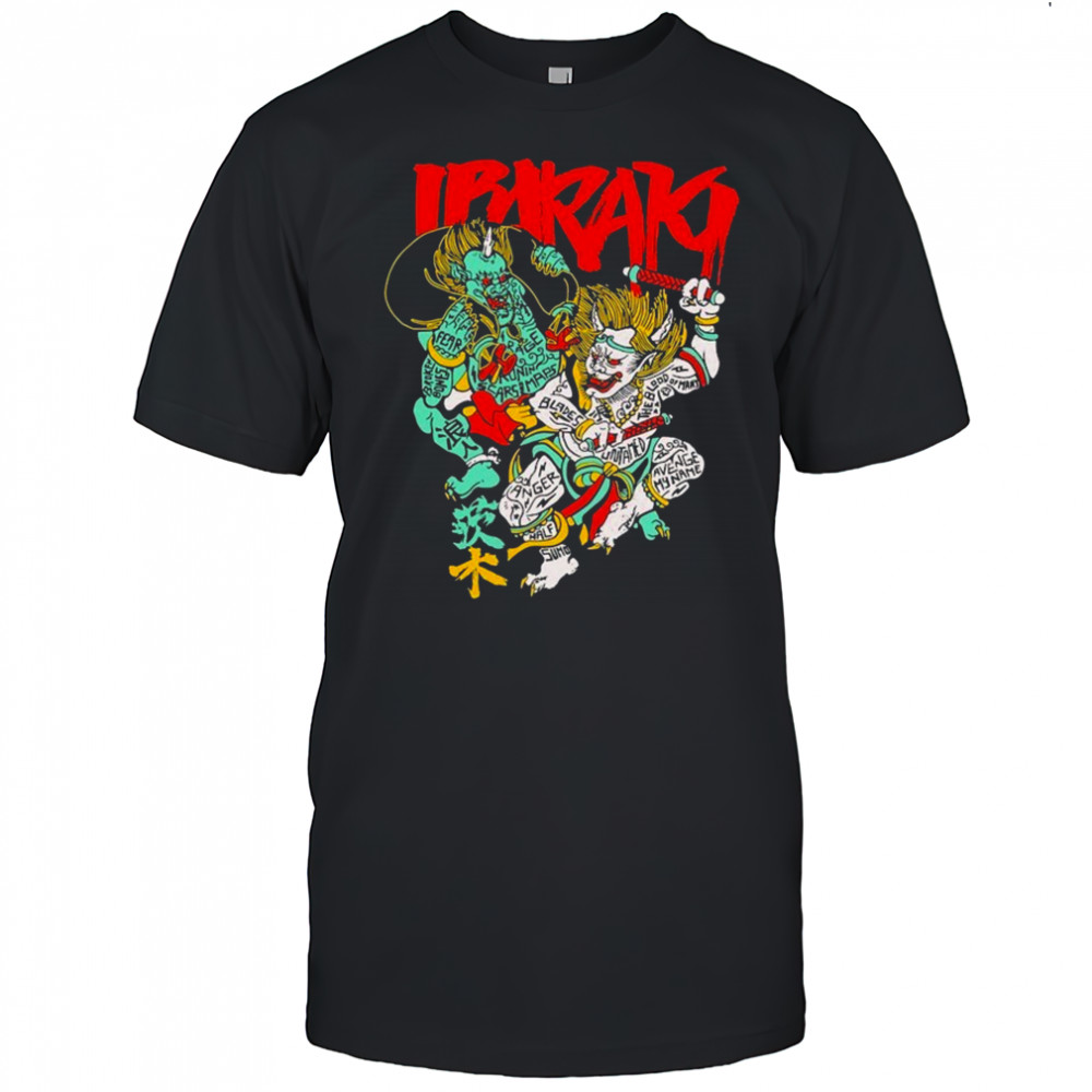 Ibaraki Demon Kanji T-shirt