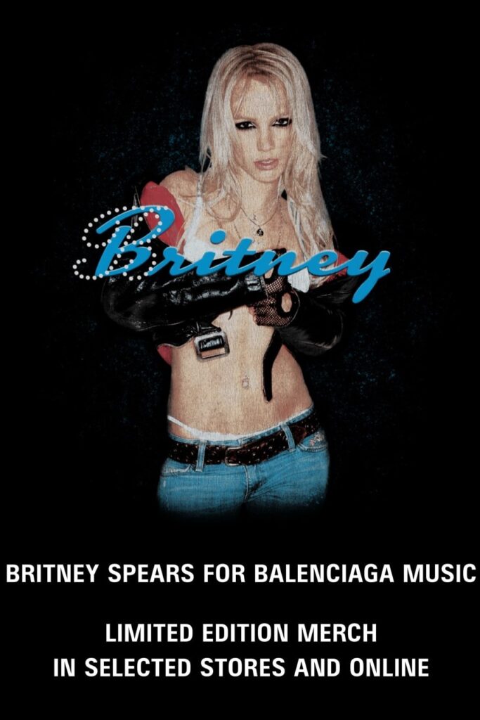 Balenciaga x Britney Spears Collaboration Drops With Remixes Retro Tees and Internet Frenzy