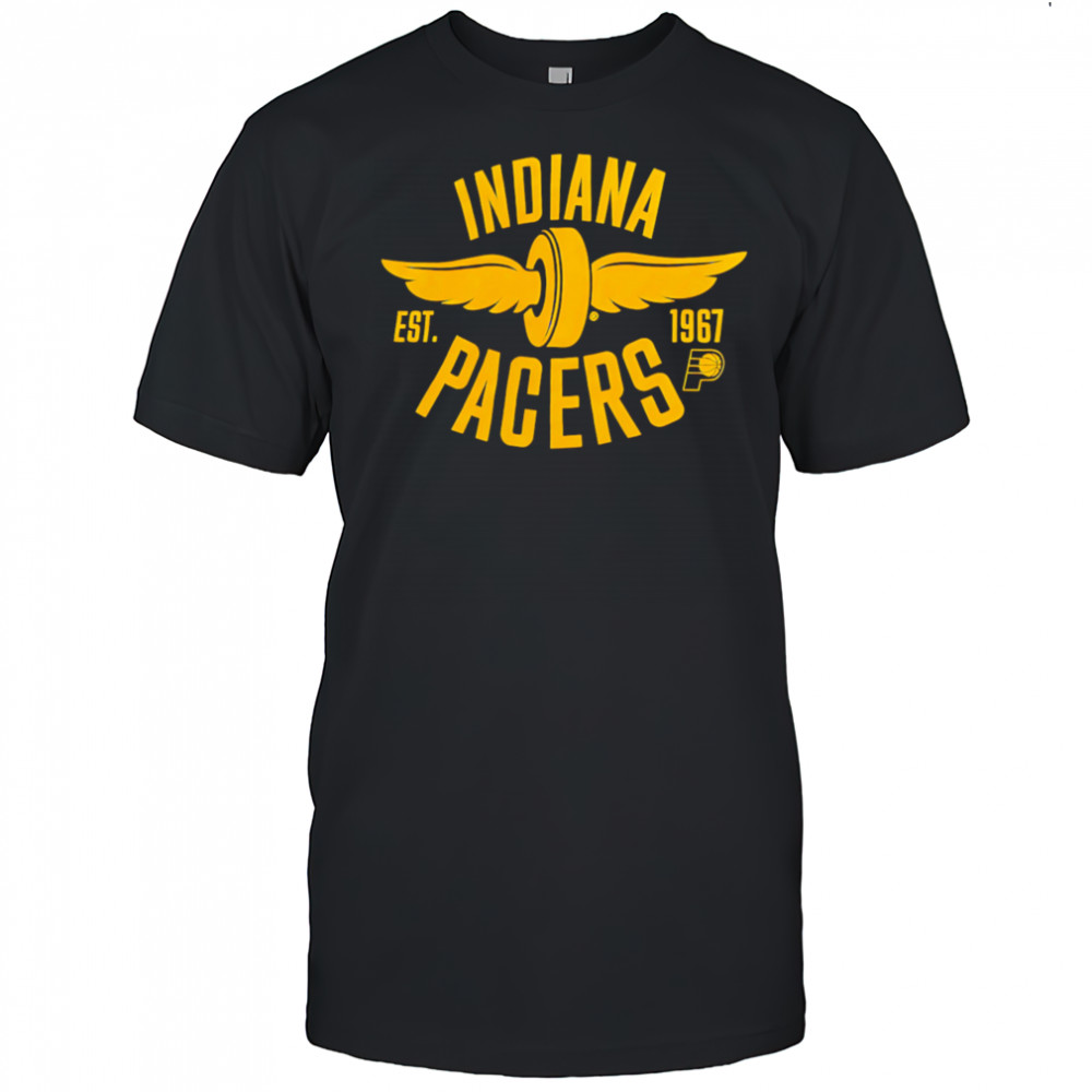 Indiana Ana Pacers Est. 1967 wings shirt
