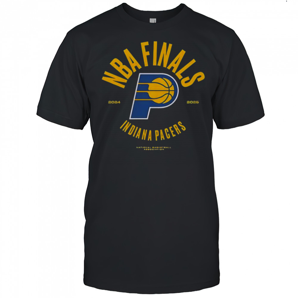 Indiana Pacers 2025 Finals Participant Playoff Charging Foul T-Shirt