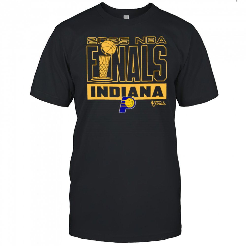 Indiana pacers 2025 NBA finals trophy shirt