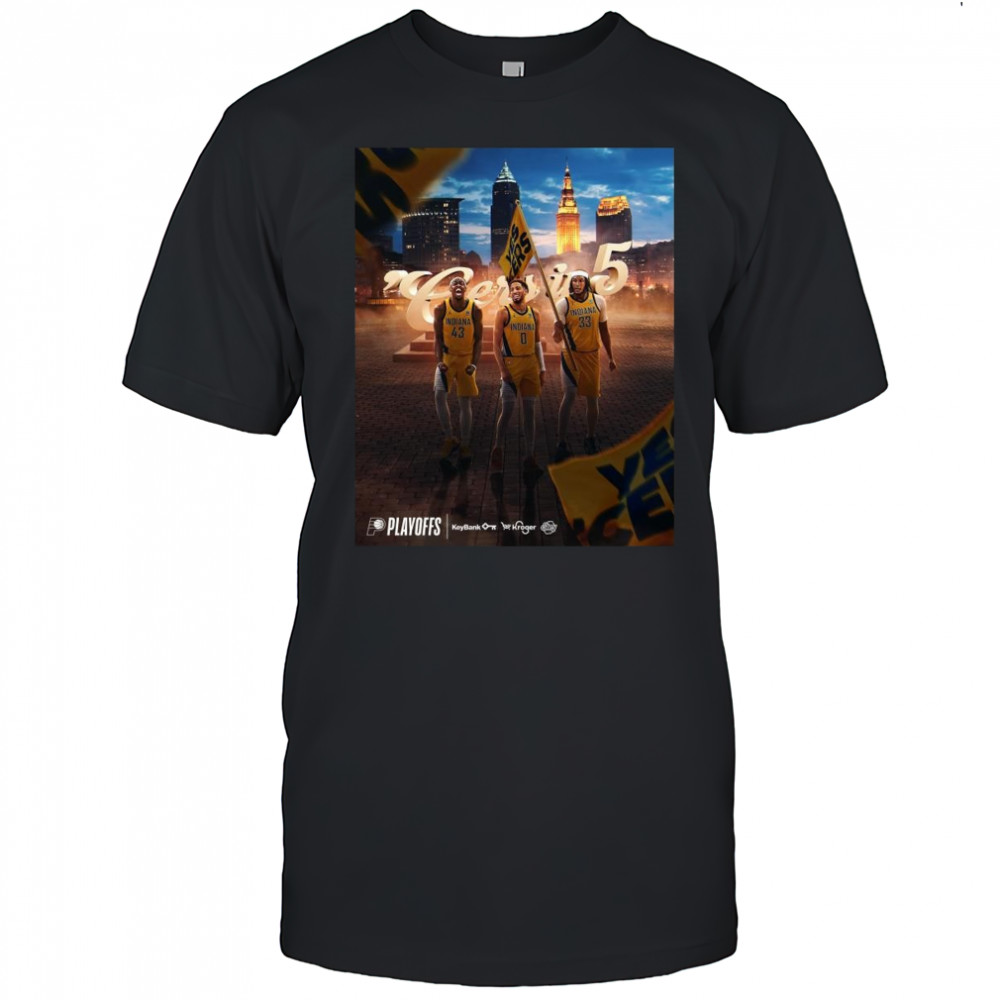 Indiana Pacers Eastern Conference Champions NBA 2025 Cers In 5 Shirt