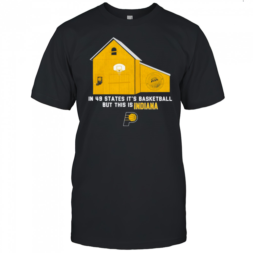 Indiana Pacers Stadium Essentials Unisex In 49 States T-Shirt