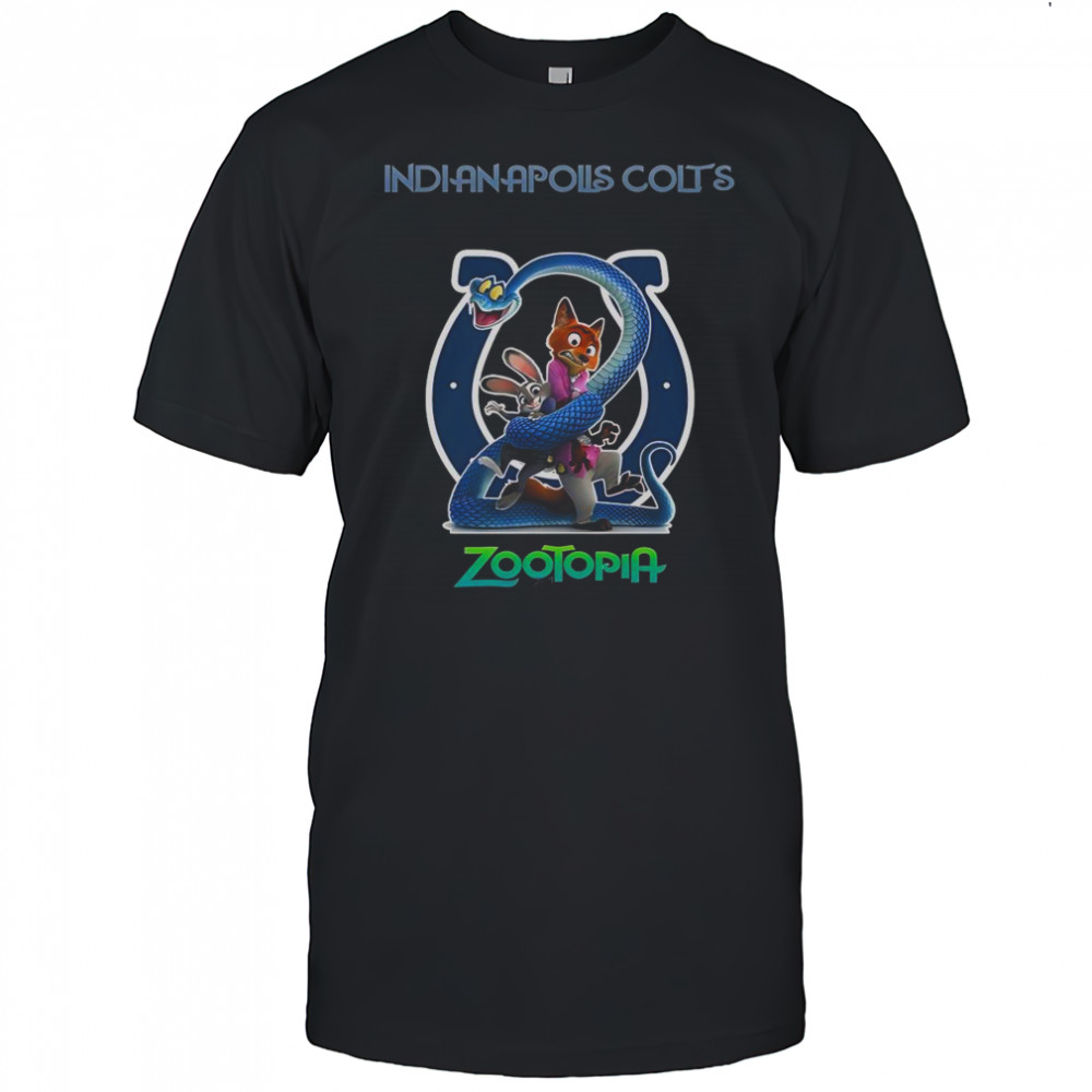 Indianapolis Colts Zootopia 2 T-Shirt