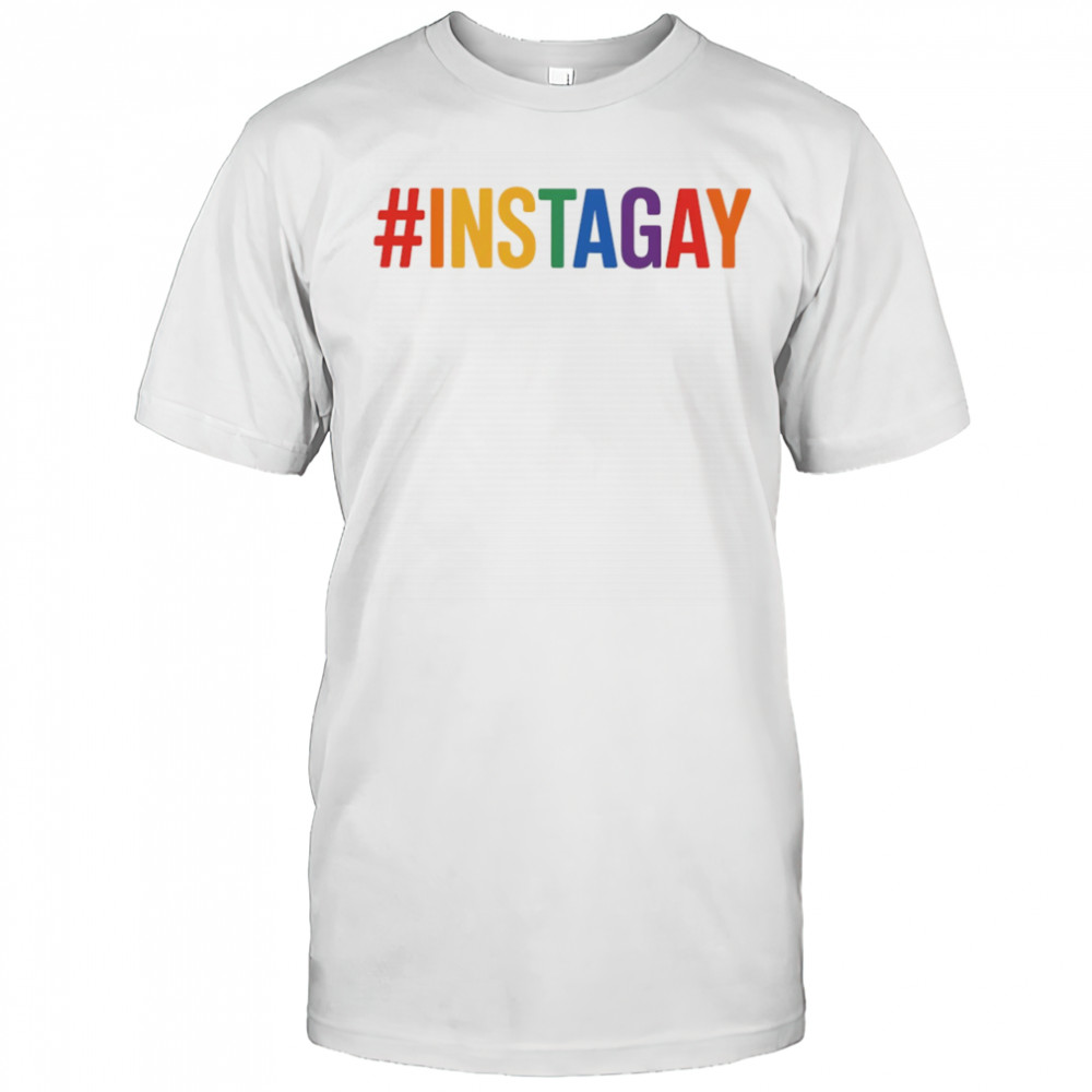 #INSTAGAY pride shirt