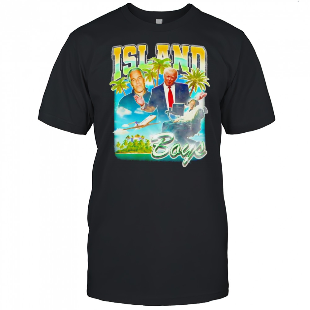 Island boys graphic shirt