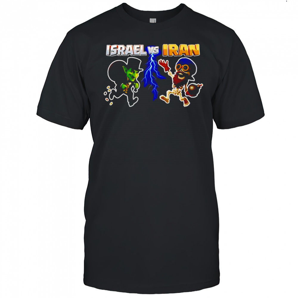 Israel vs Iran Clash of Clans shirt