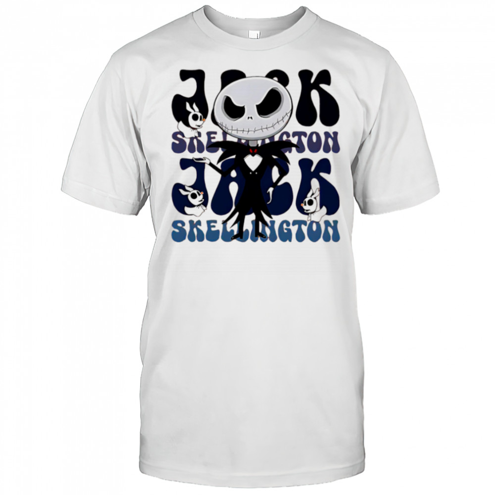 Jack Skellington repeat cartoon cute shirt