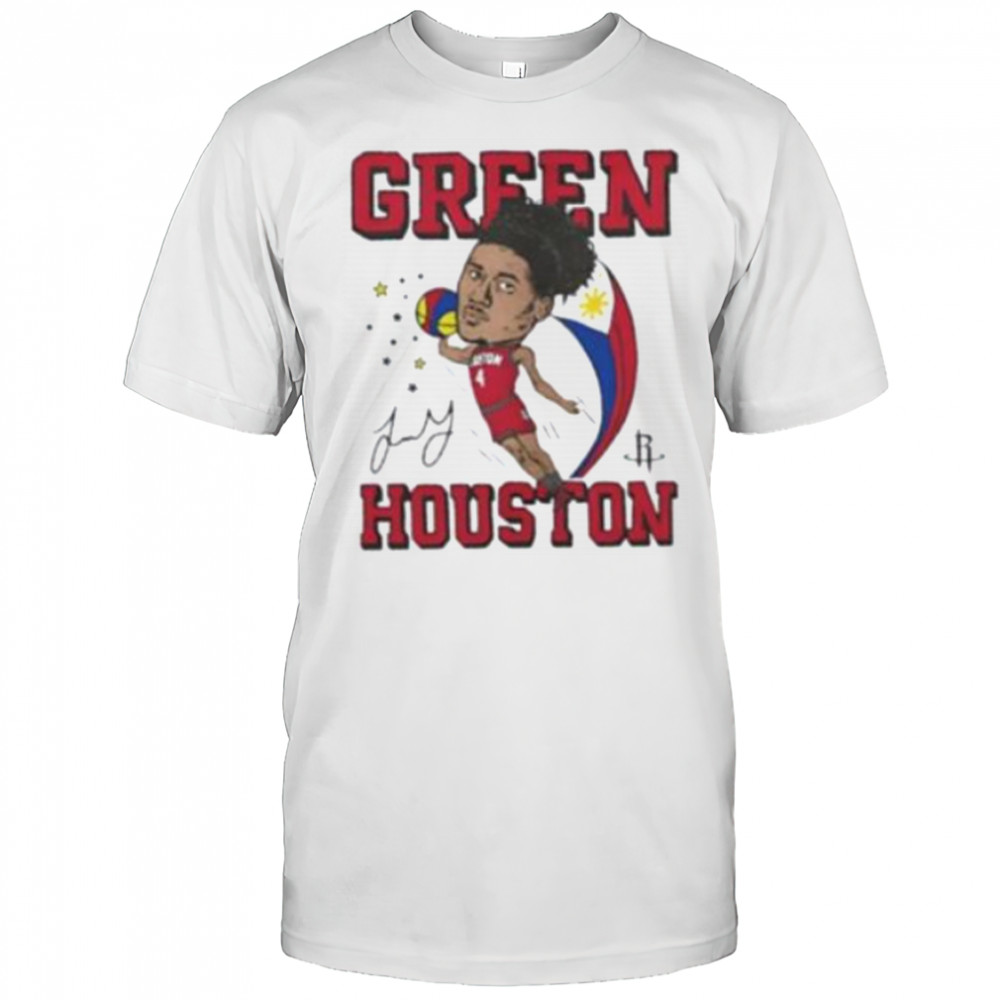 Jalen Green Houston Rockets player shirt