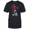 James Harden in motion shirt