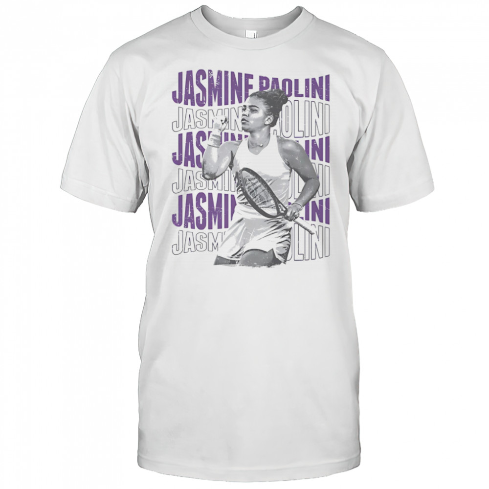 Jasmine Paolini Psychedelic Name vintage shirt