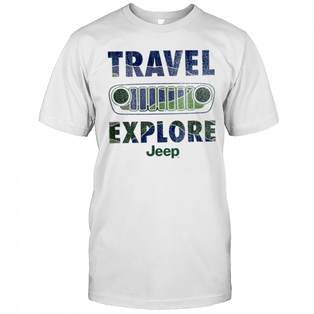 Jeep June Travel Explore Officially Licensed T Shirt
