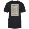 Jesus Paid For It All On The Cross Jesus Receipt T-Shirt