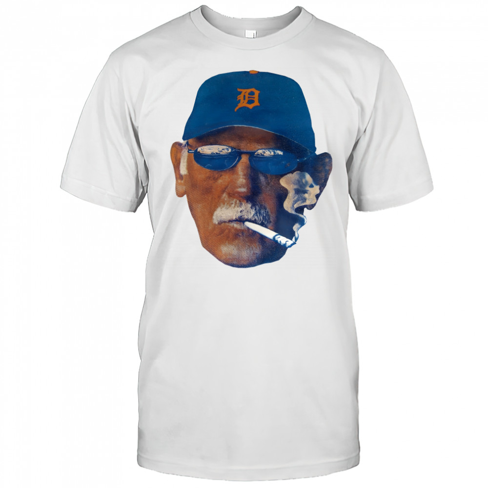 jim Leyland Smoking Graphic Shirt